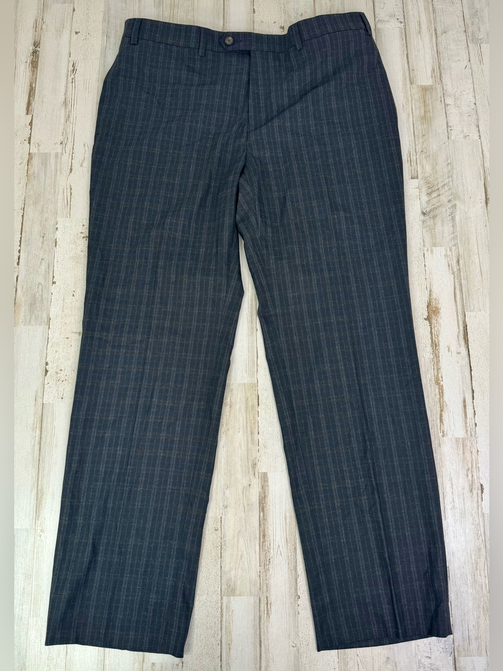 Ralph Ralph Lauren Dress Pants Mens 36x31 Black Pleated Trousers